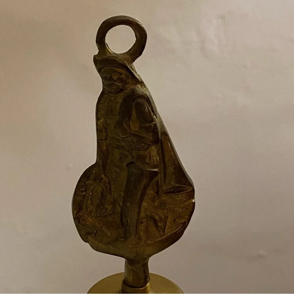 Vintage solid brass Englishman Bell (no clapper)